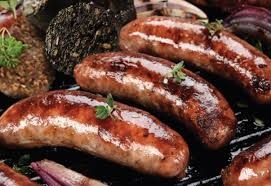 Fresh lovely sausages