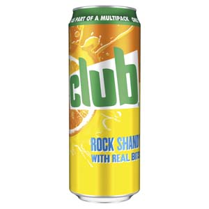 Club Rock shandy 3 case deal! 330ml cans