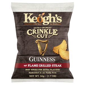 Keoghs Crinkle Cut Guinness & Grilled Steak